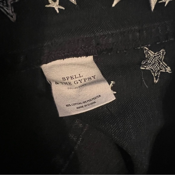 Spell Celestial Embellished Denim Skirt - Picture 13 of 15